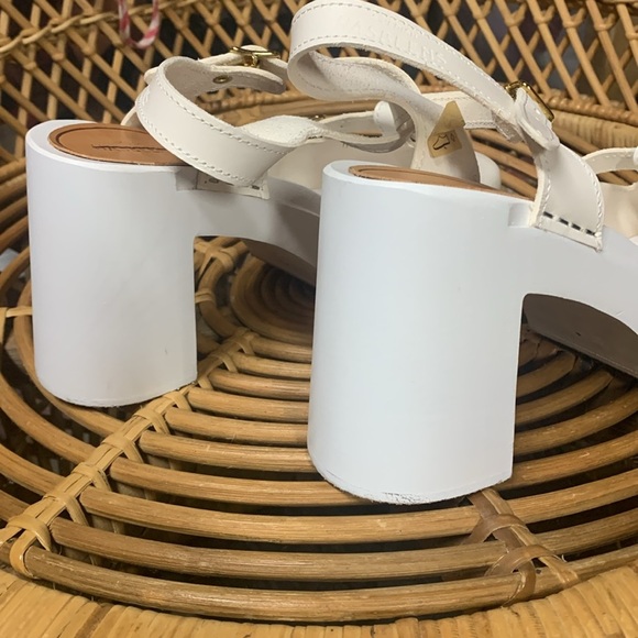 Free People Swedish Hasbeens Lacy Clogs 40 new without box - Picture 6 of 13